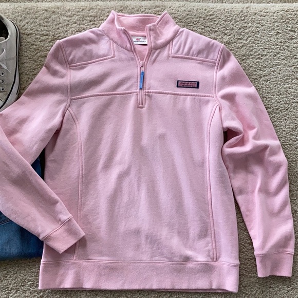 Vineyard Vines Light Pink Popover - Picture 2 of 6